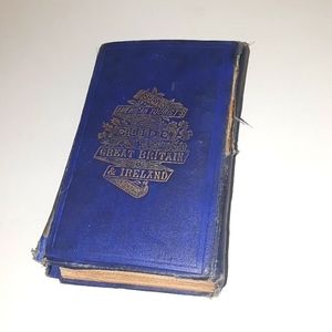 c VERY RARE SHAW's AMERICAN TOURIST's GUIDE TO GREAT BRITAIN & IRELAND LAT…